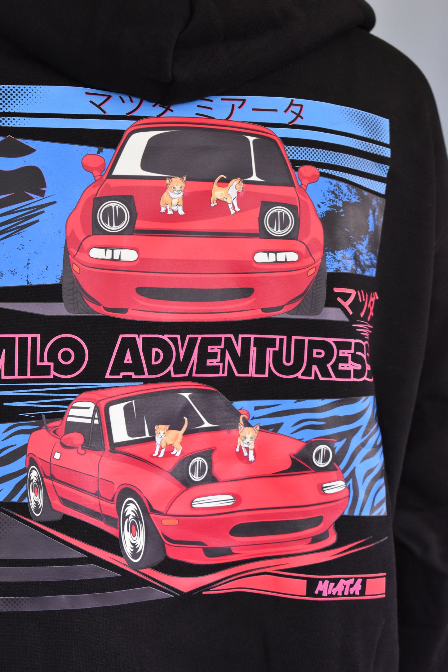 Mazda Miata w/ Layla + Rexi - Hoodie