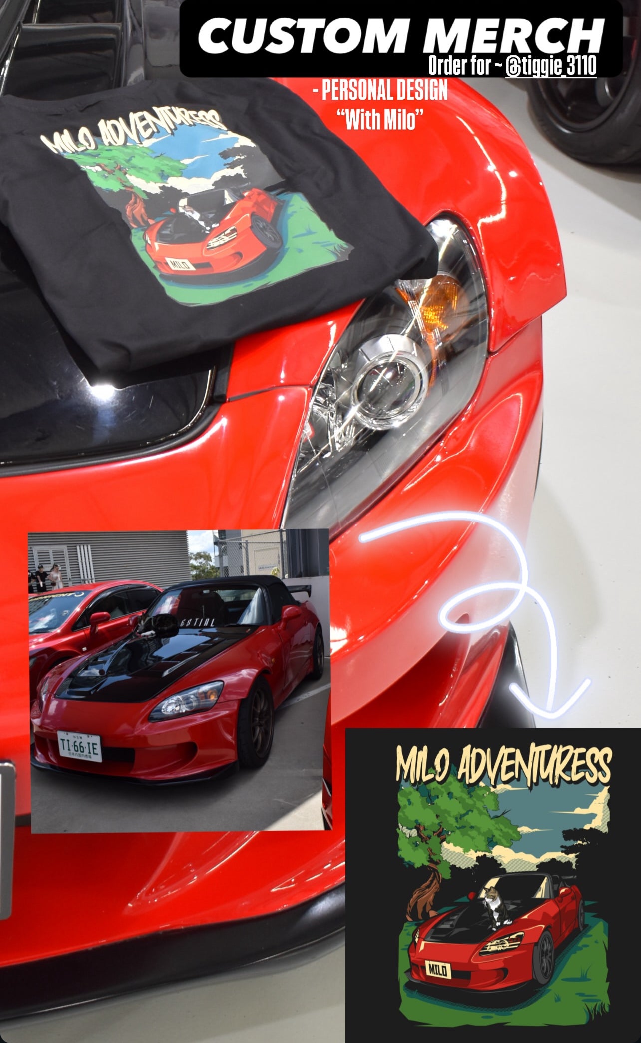 CUSTOM MERCH - HOODIES