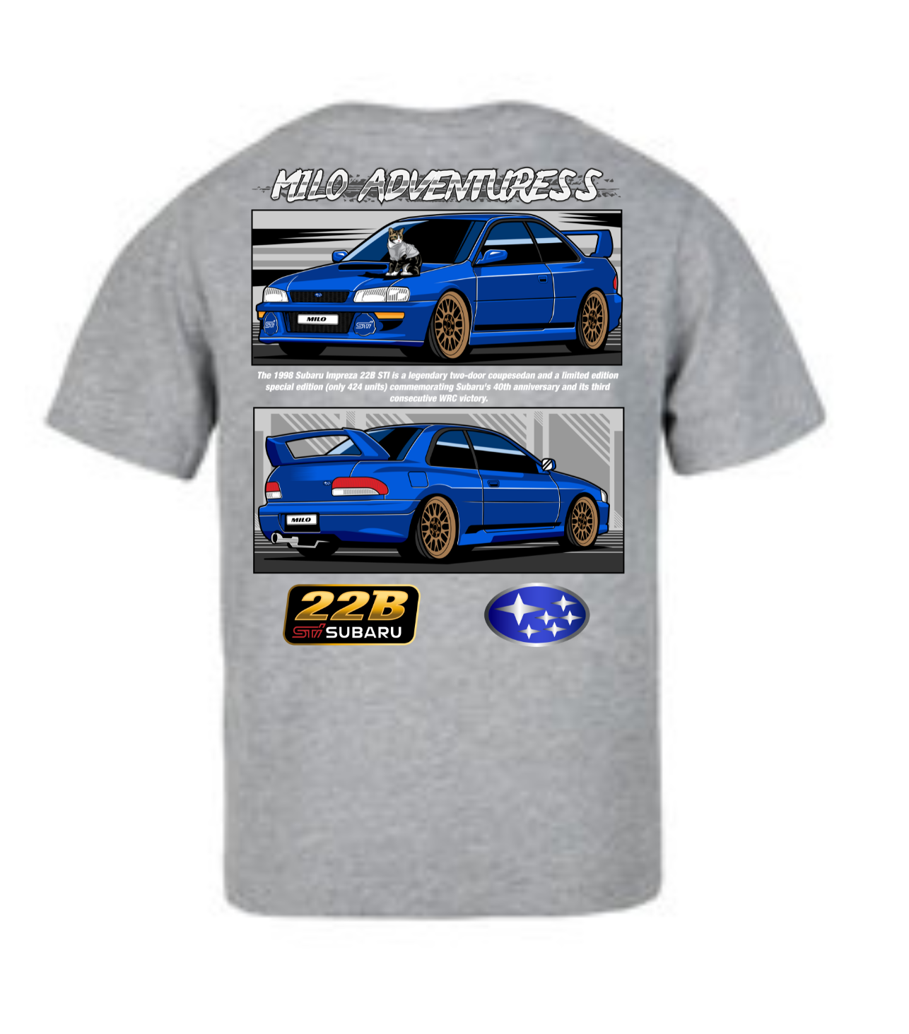 Subaru 22B // Milo Merch