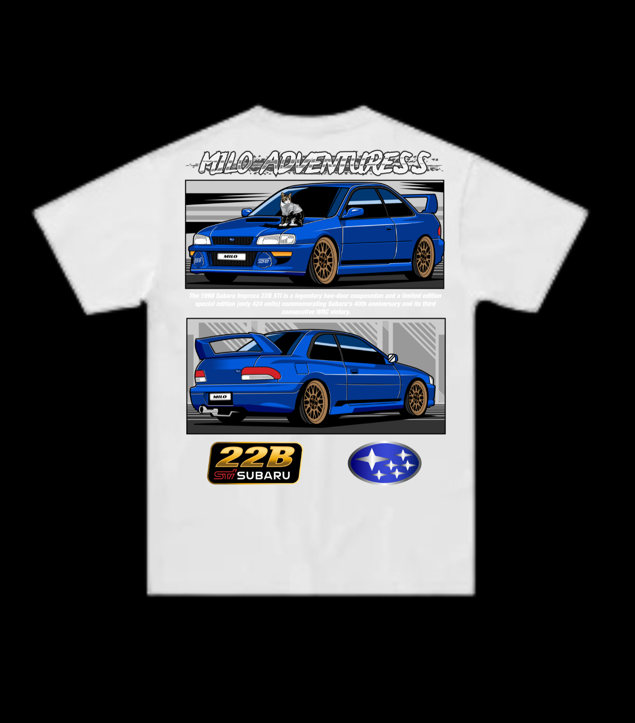 Subaru 22B // Milo Merch