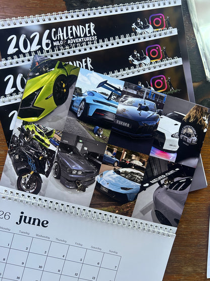 2026 MiloMachines Calendar
