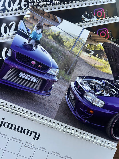 2026 MiloMachines Calendar