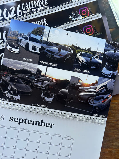 2026 MiloMachines Calendar