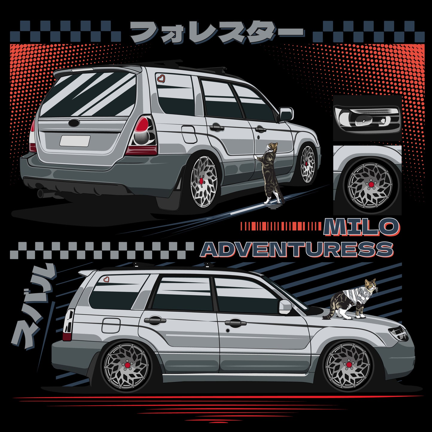 Subaru Forester - T Shirt