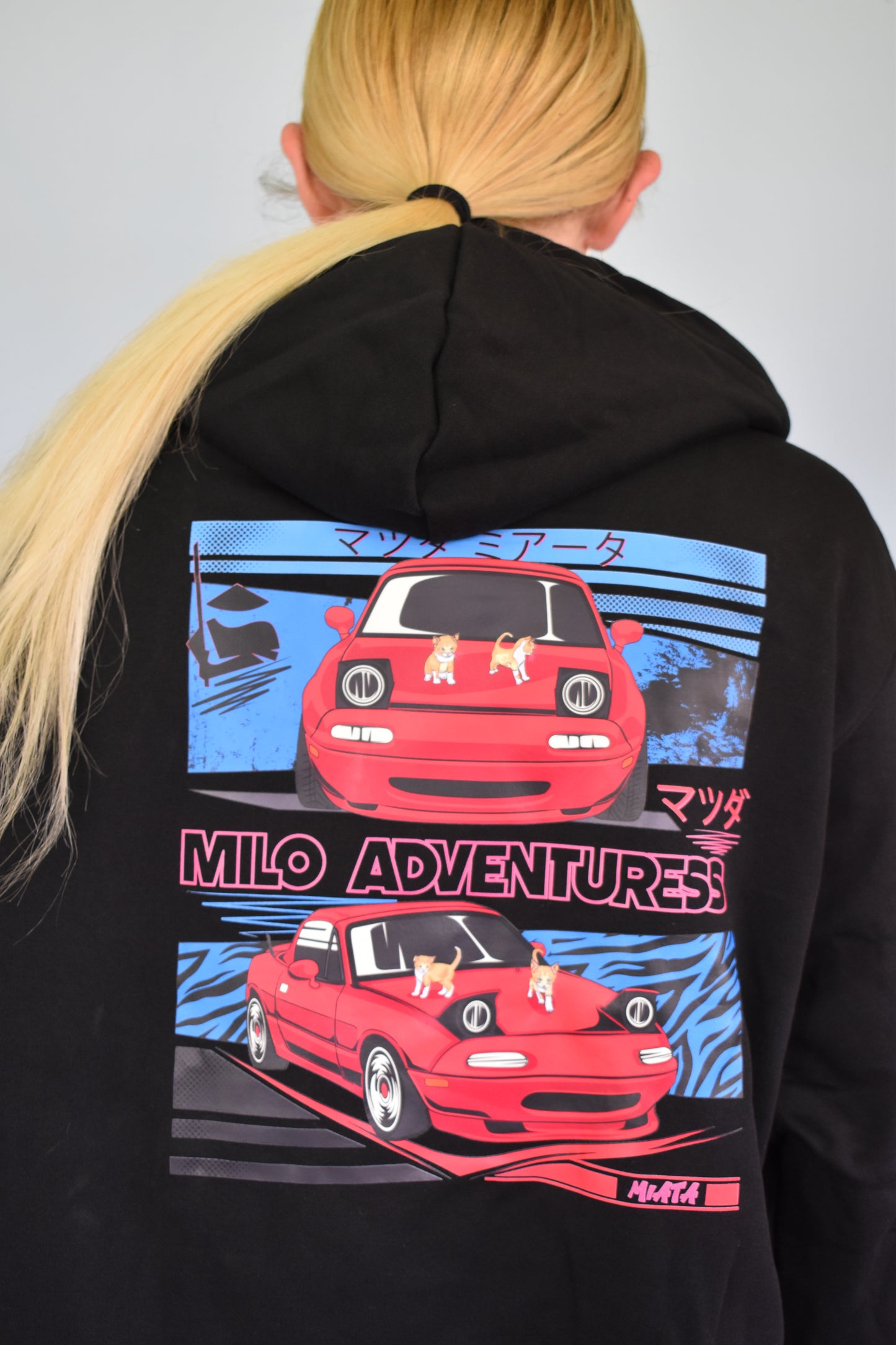 Mazda Miata w/ Layla + Rexi - Hoodie