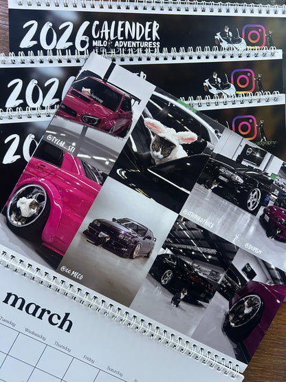 2026 MiloMachines Calendar