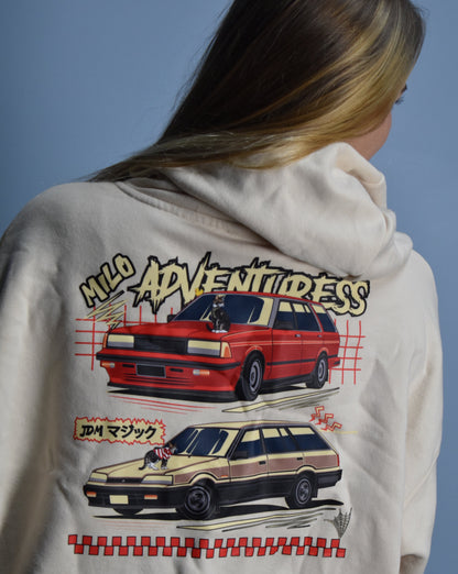 Nissan R31 wagon and Bluebird - Hoodie