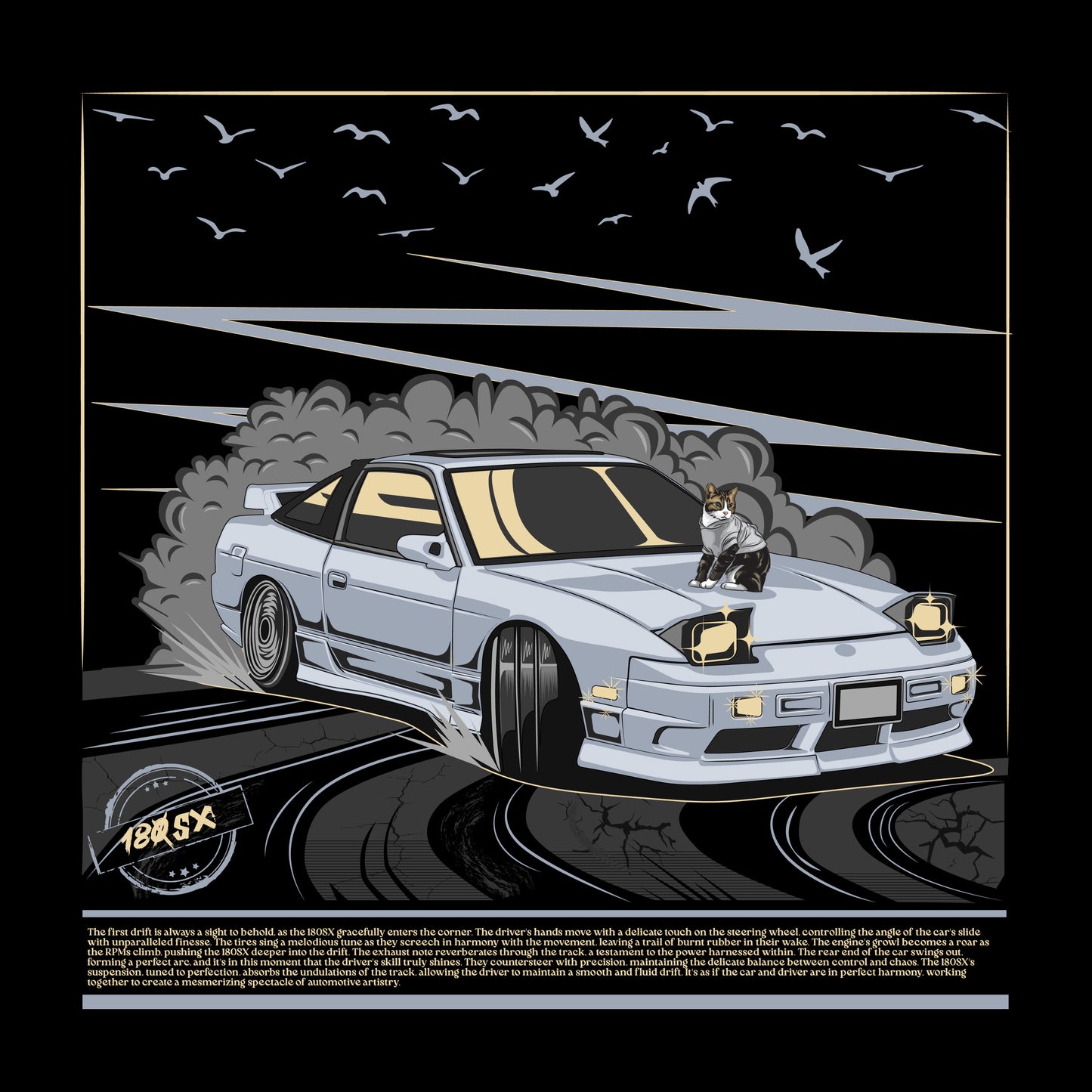 180sx Drift Edition - Hoodie