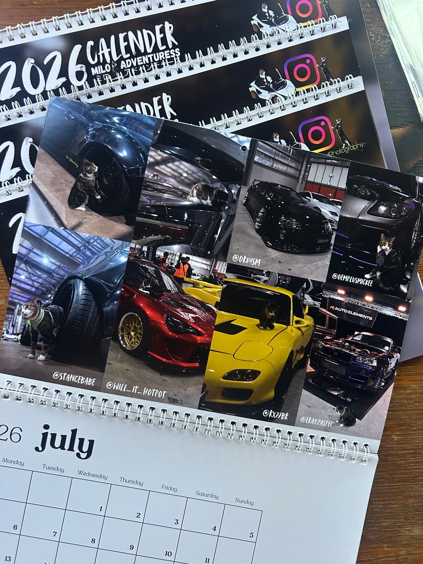 2026 MiloMachines Calendar