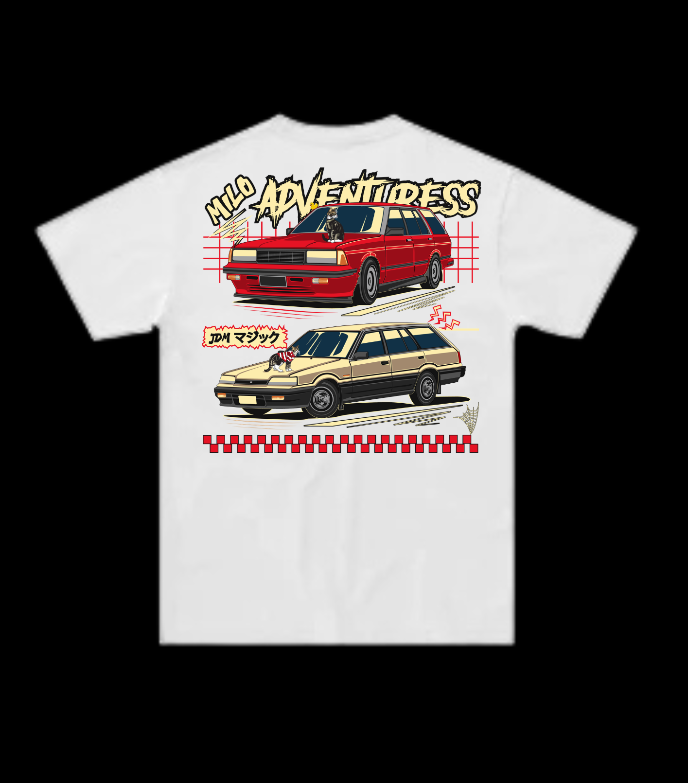 Nissan R31 wagon + Toyota Bluebird // Milo Merch
