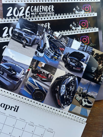 2026 MiloMachines Calendar