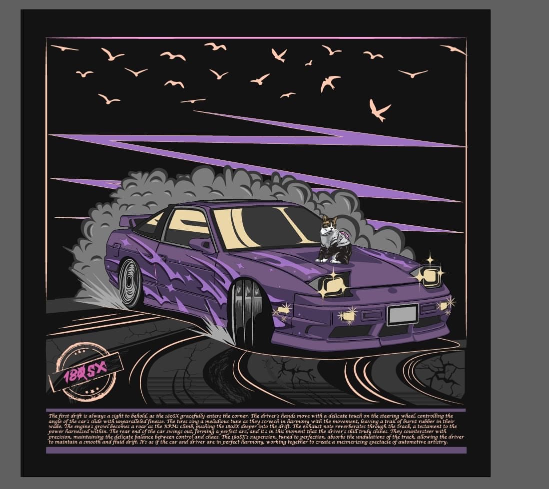 180sx Drift Edition - T Shirt