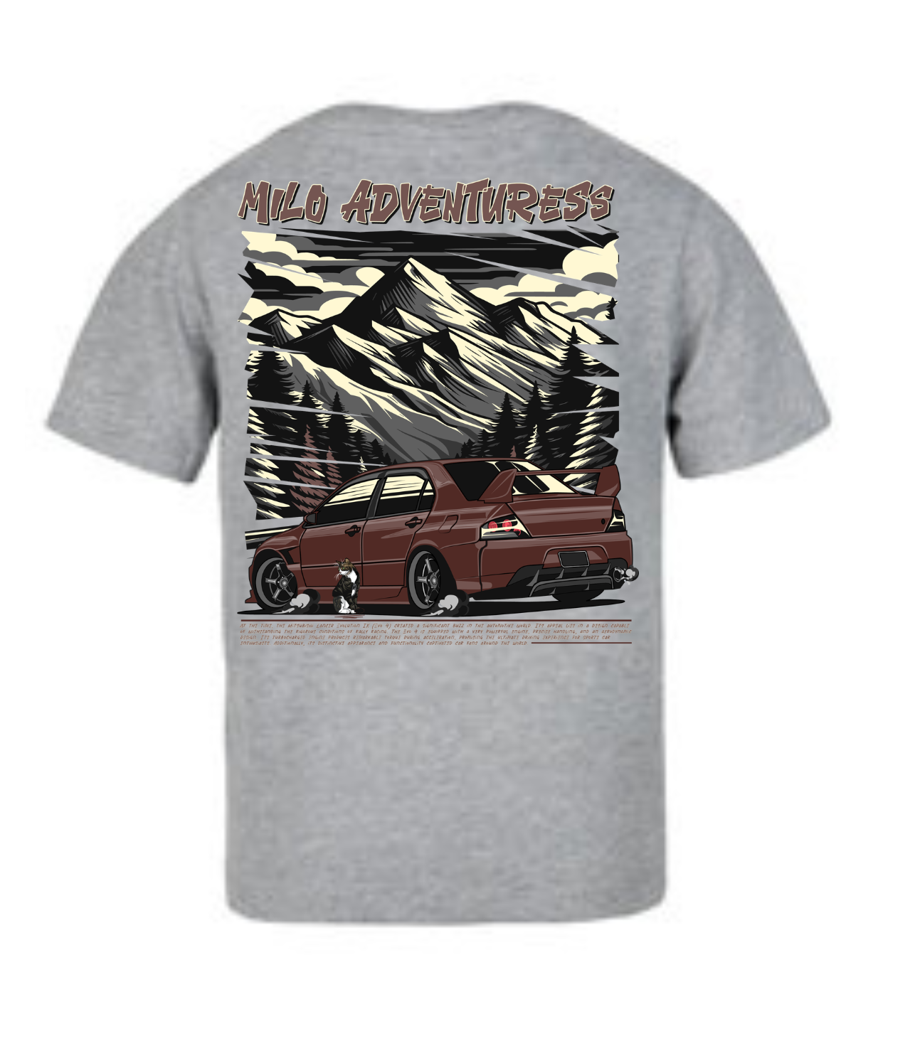 Mitsubishi Evolution // Milo Merch