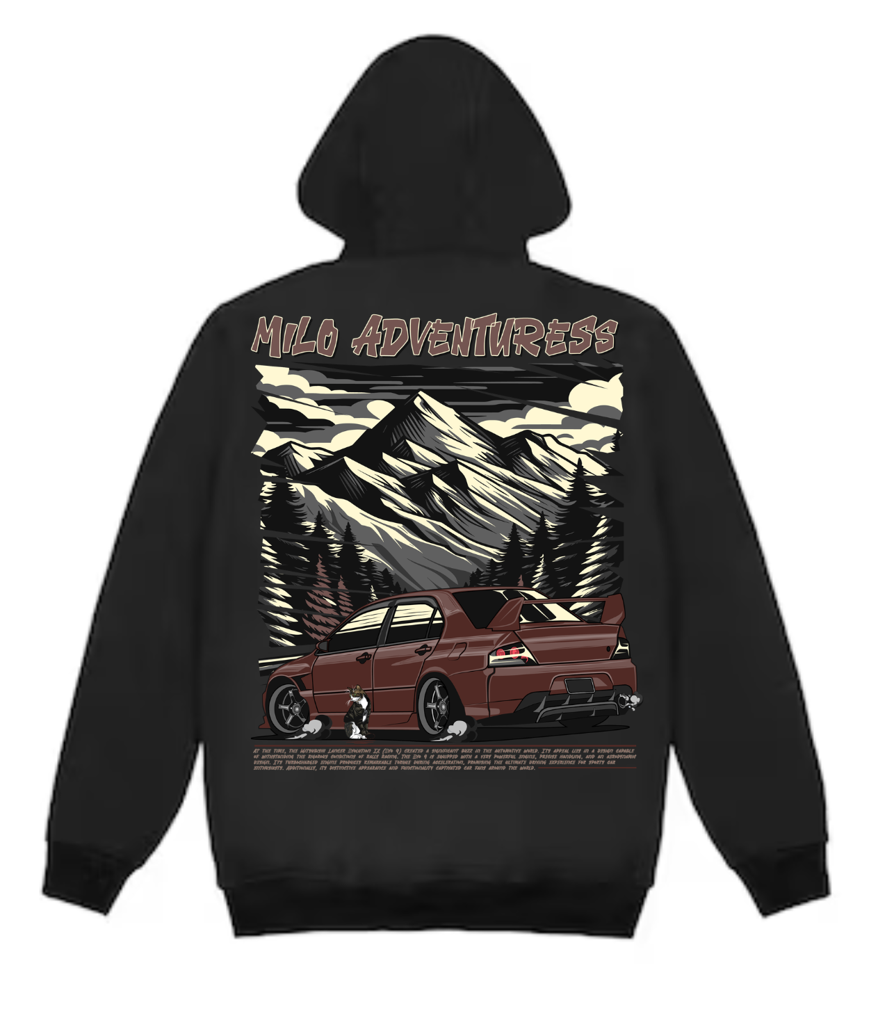 Mitsubishi Evolution // Milo Merch
