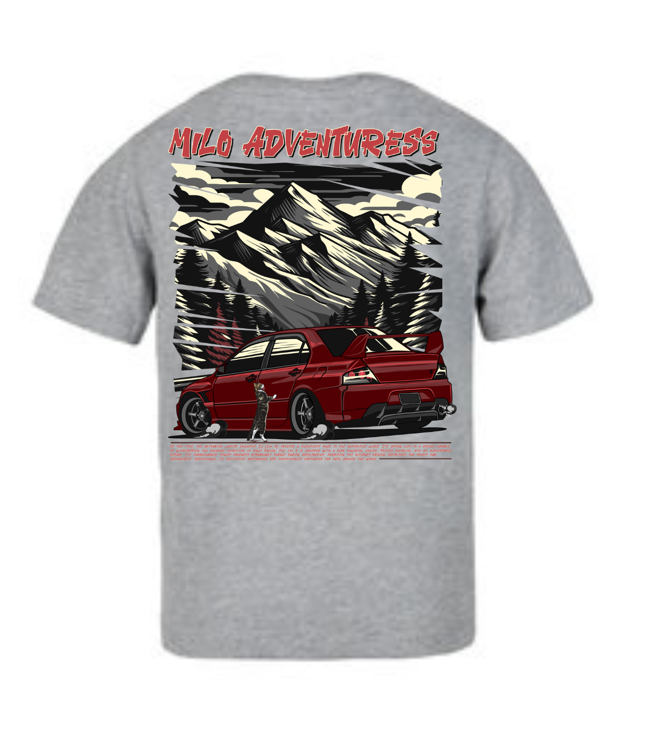 Mitsubishi Evolution // Milo Merch