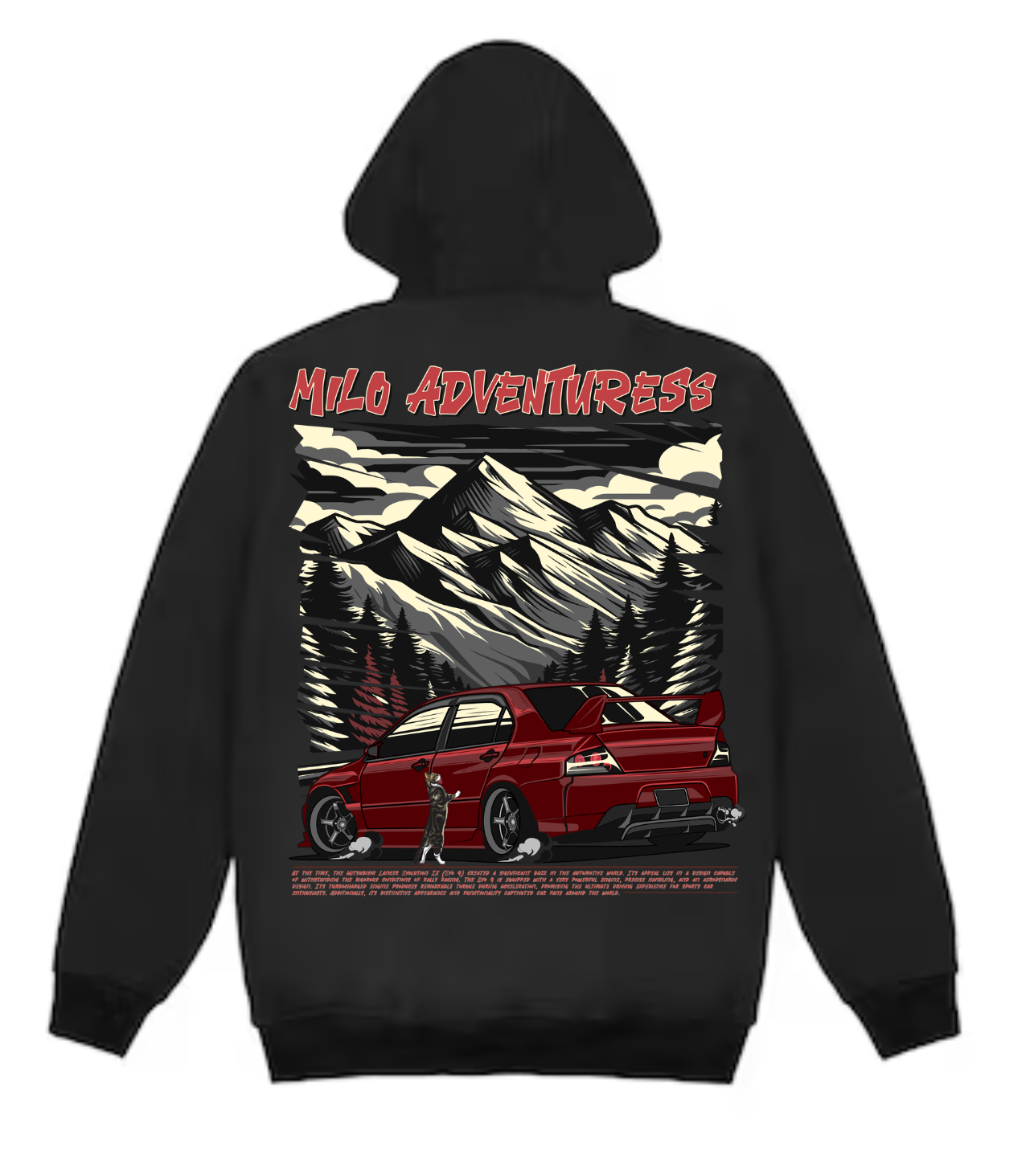 Mitsubishi Evolution // Milo Merch