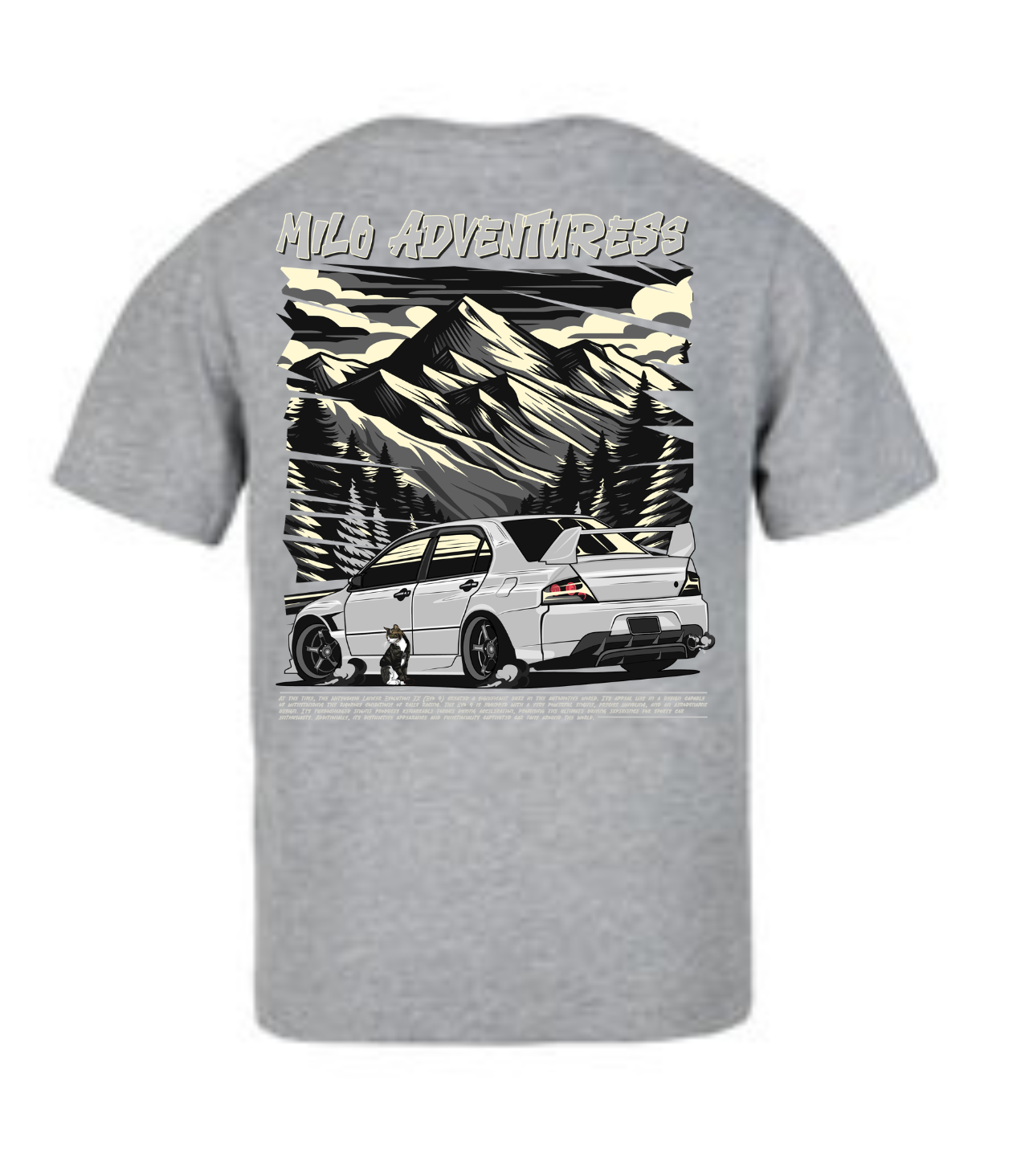 Mitsubishi Evolution // Milo Merch