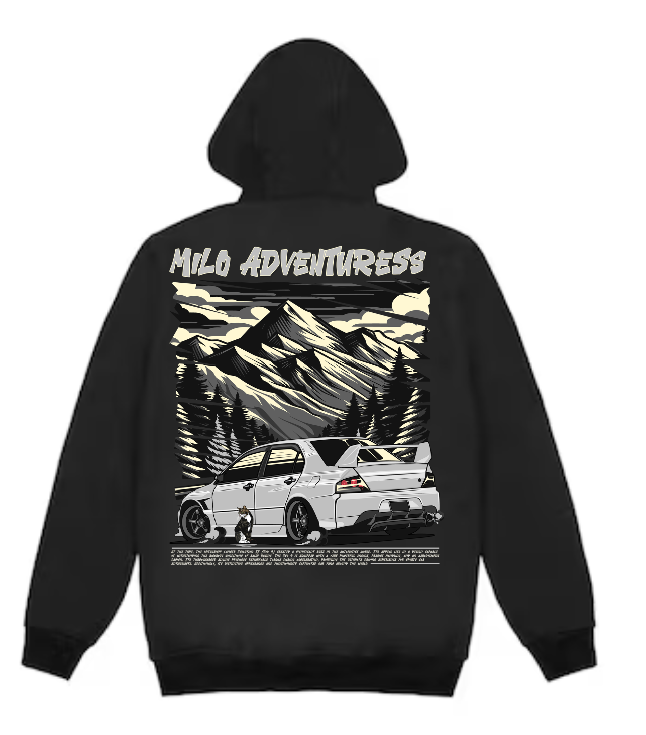 Mitsubishi Evolution // Milo Merch