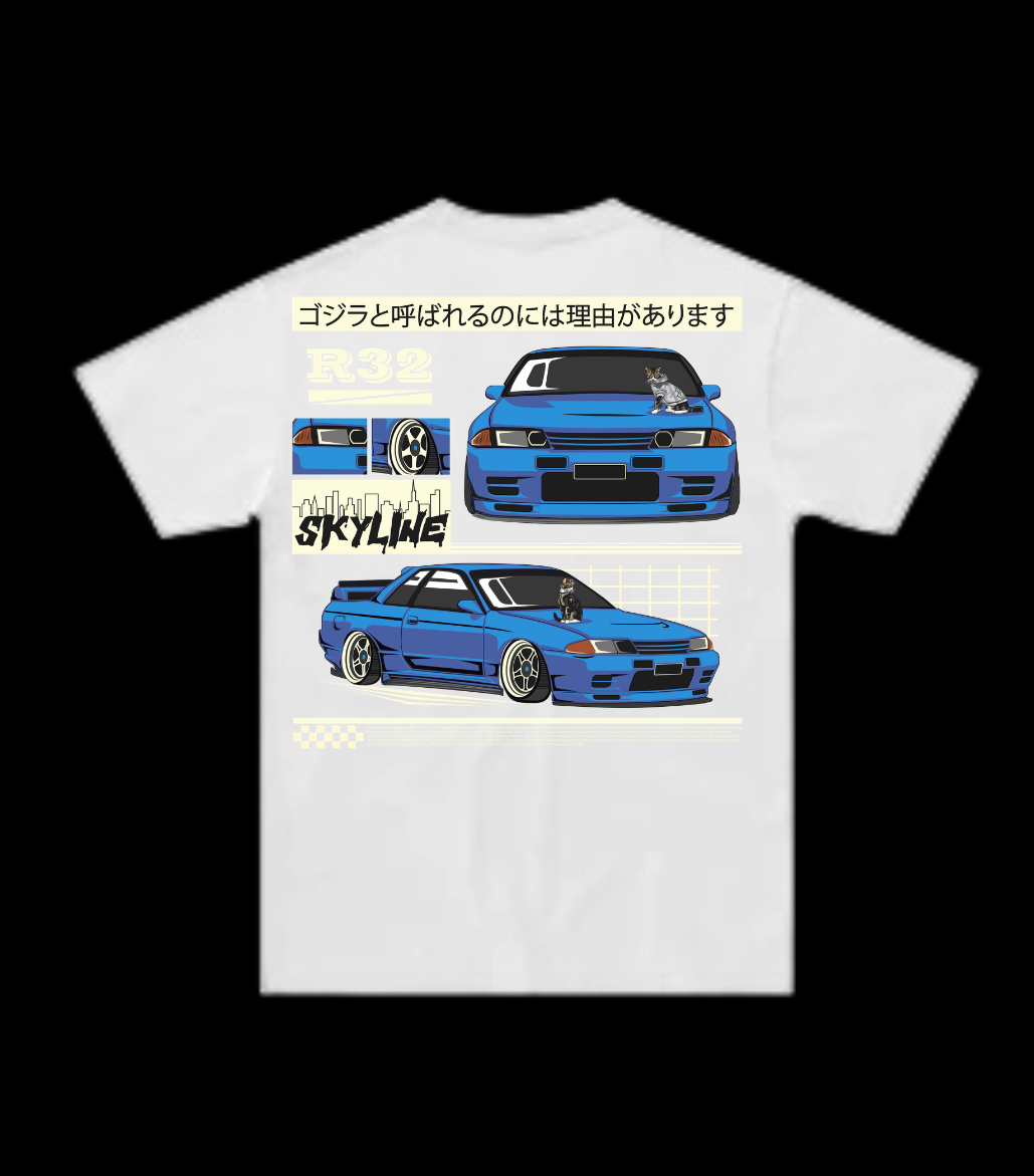 Nissan Skyline R32GTR // Milo Merch