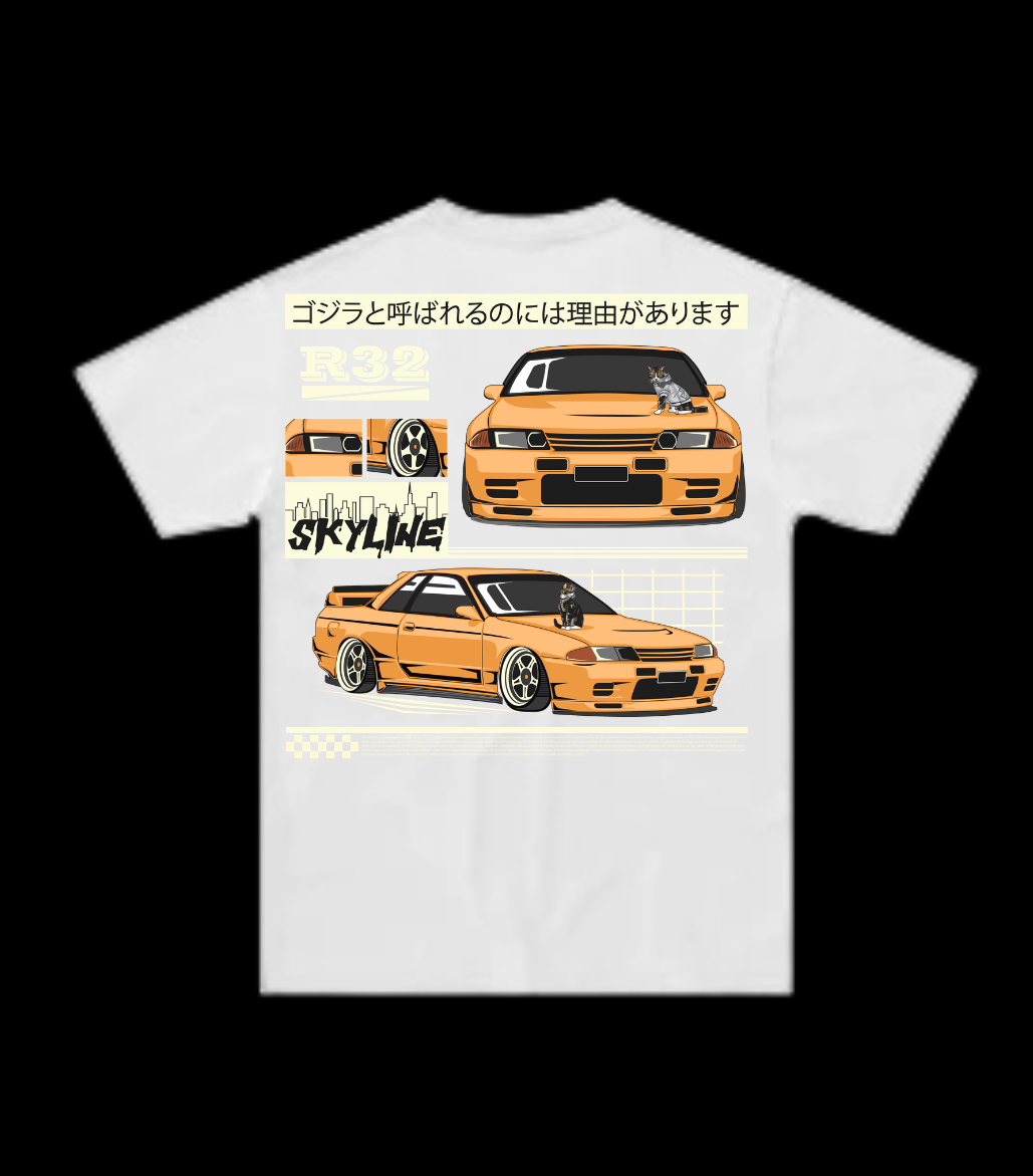 Nissan Skyline R32GTR // Milo Merch