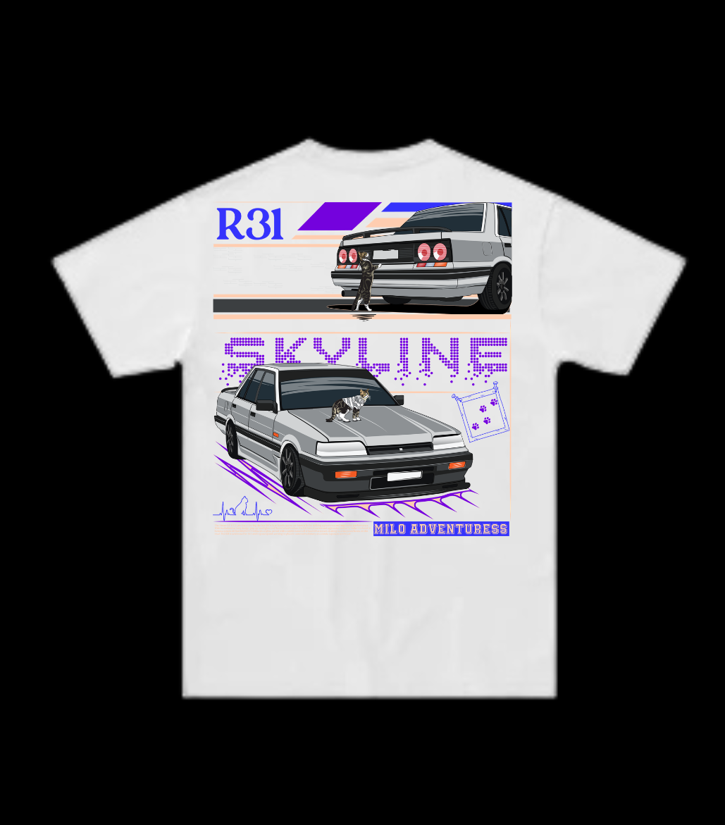 Nissan Skyline R31 // Milo Merch
