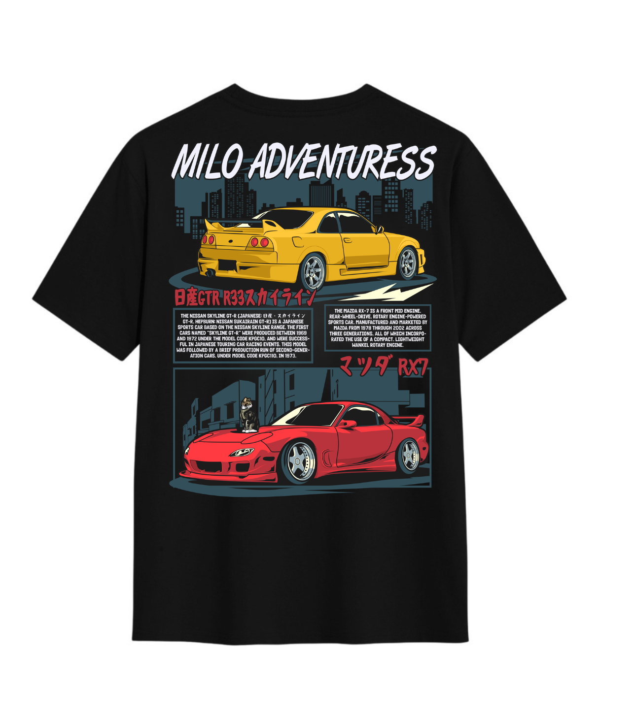 SKYLINE GTR33 x Rx7 // Milo Merch