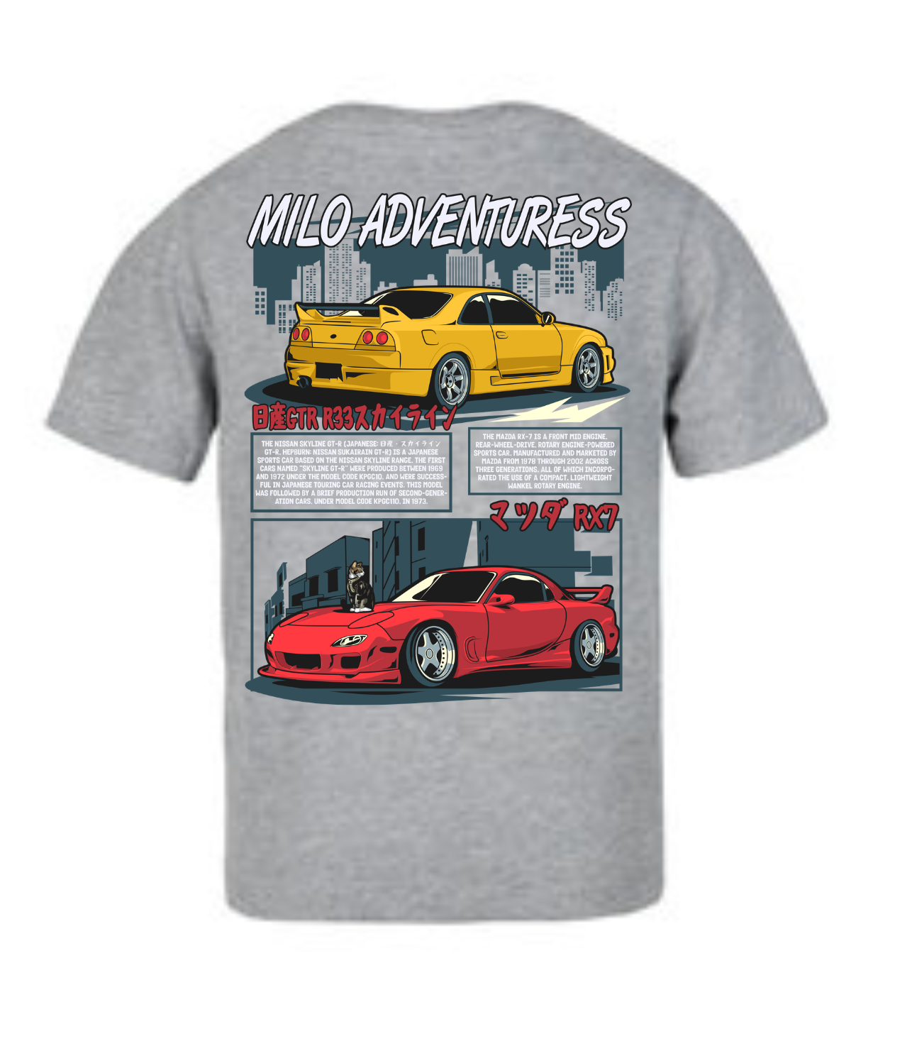 SKYLINE GTR33 x Rx7 // Milo Merch