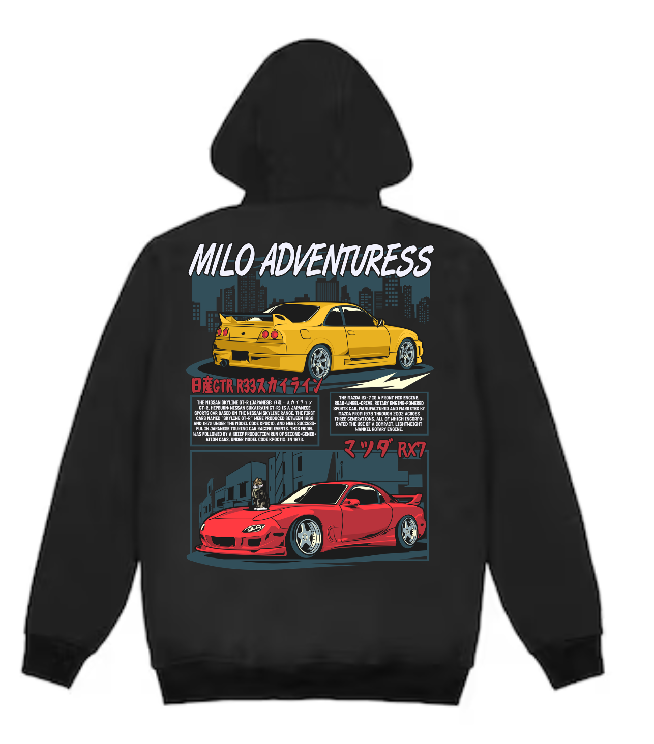 SKYLINE GTR33 x Rx7 // Milo Merch