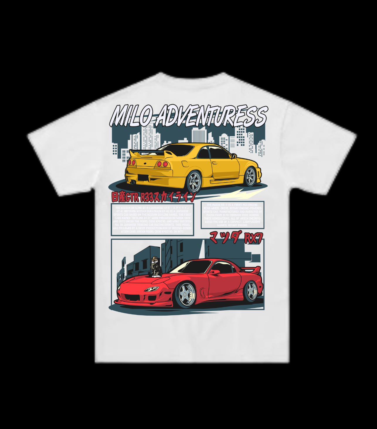 SKYLINE GTR33 x Rx7 // Milo Merch