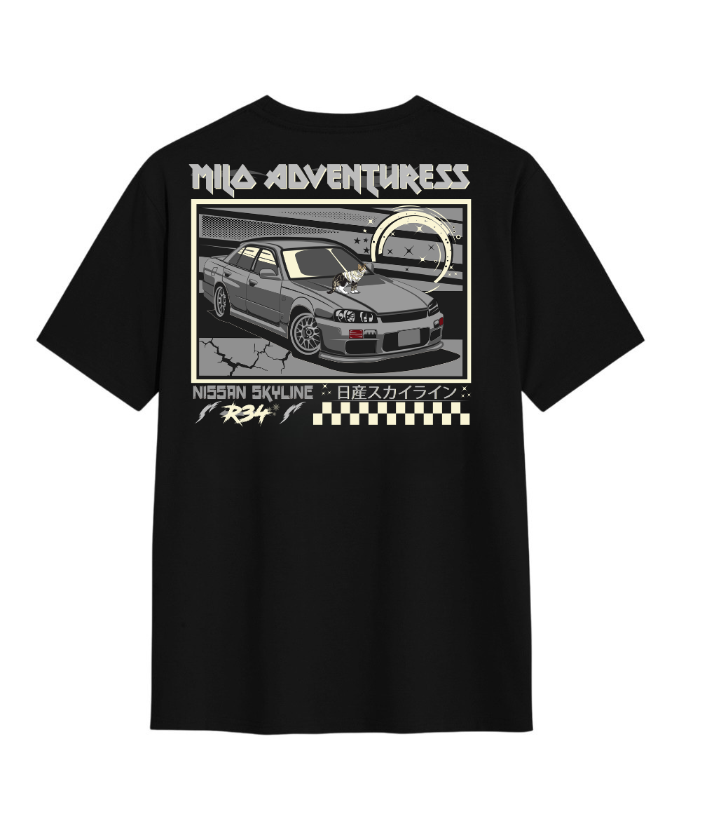 Nissan Skyline R34 GTT // Milo Merch