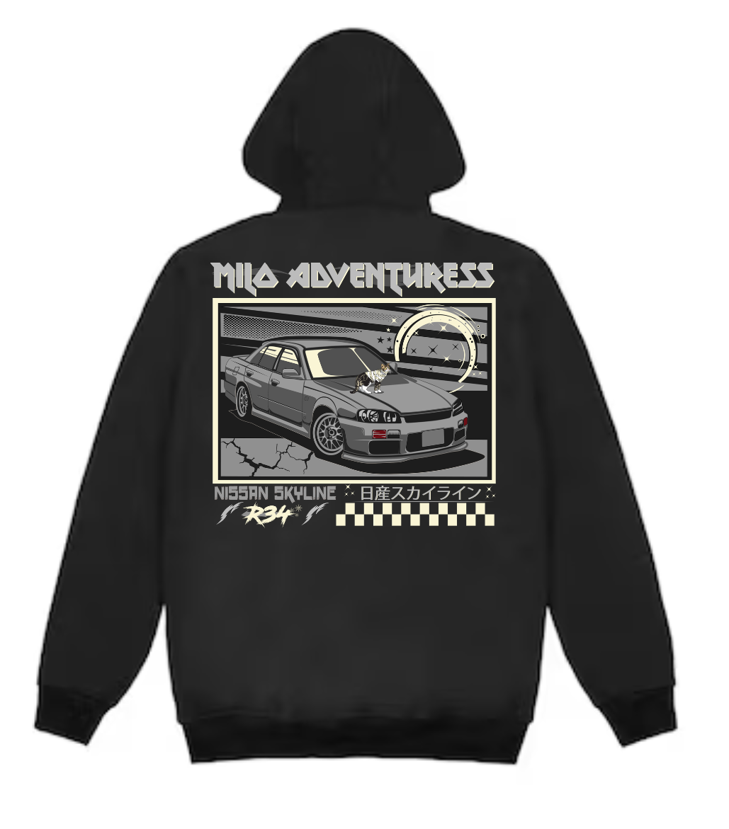 Nissan Skyline R34 GTT // Milo Merch