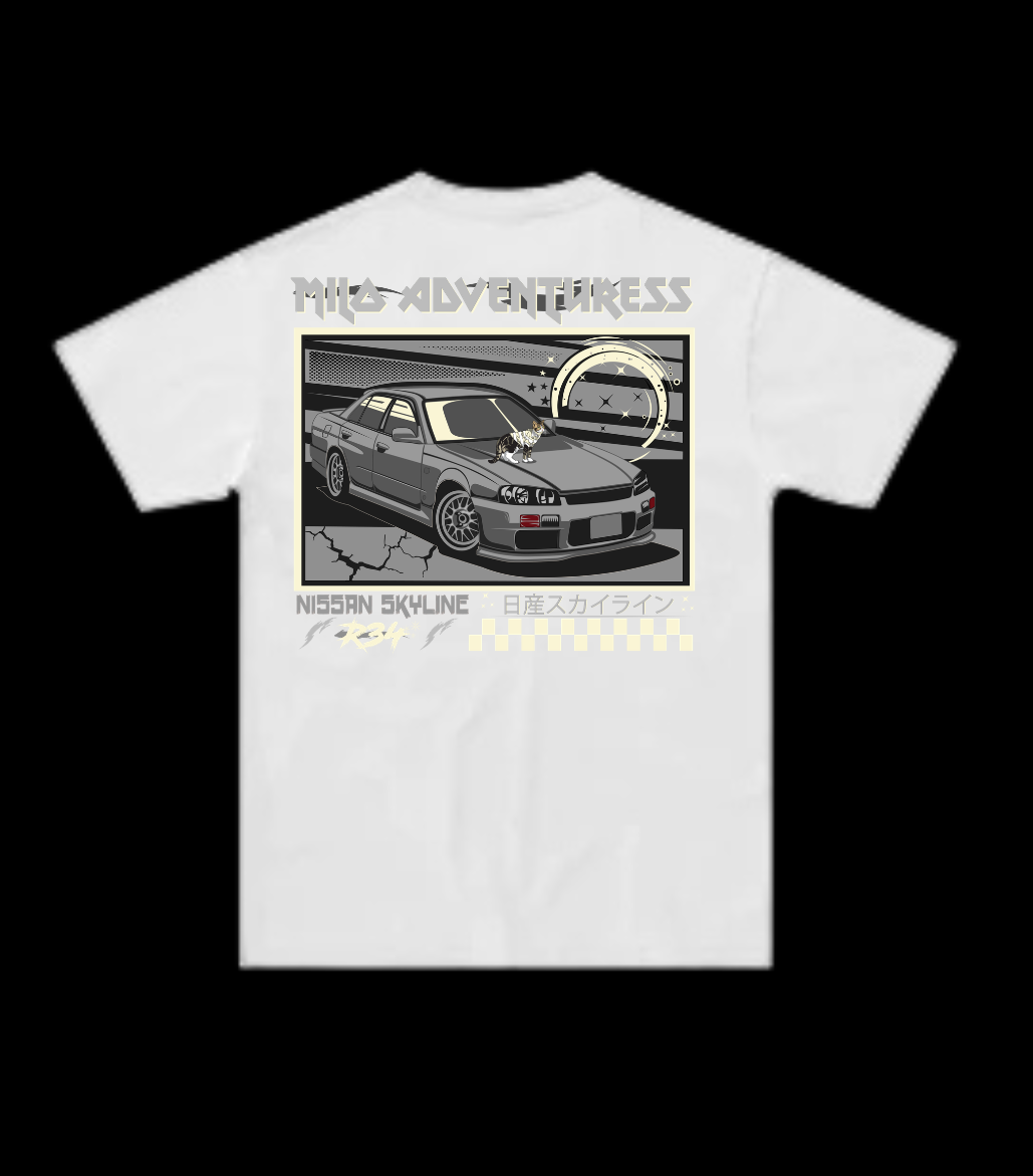 Nissan Skyline R34 GTT // Milo Merch