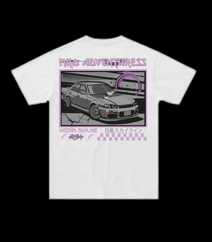 Nissan Skyline R34 GTT // Milo Merch