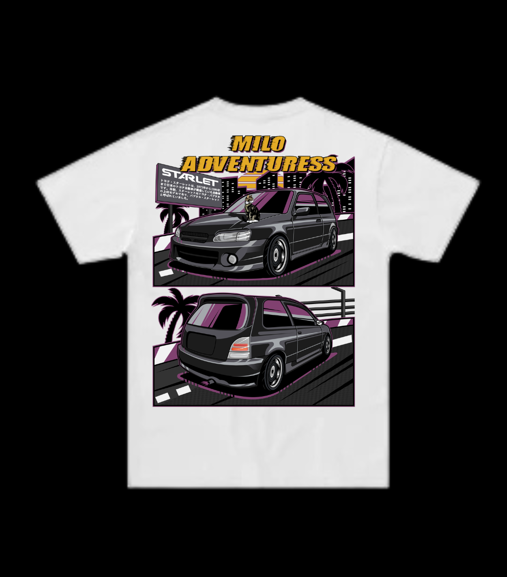 Toyota Starlet // Milo Merch