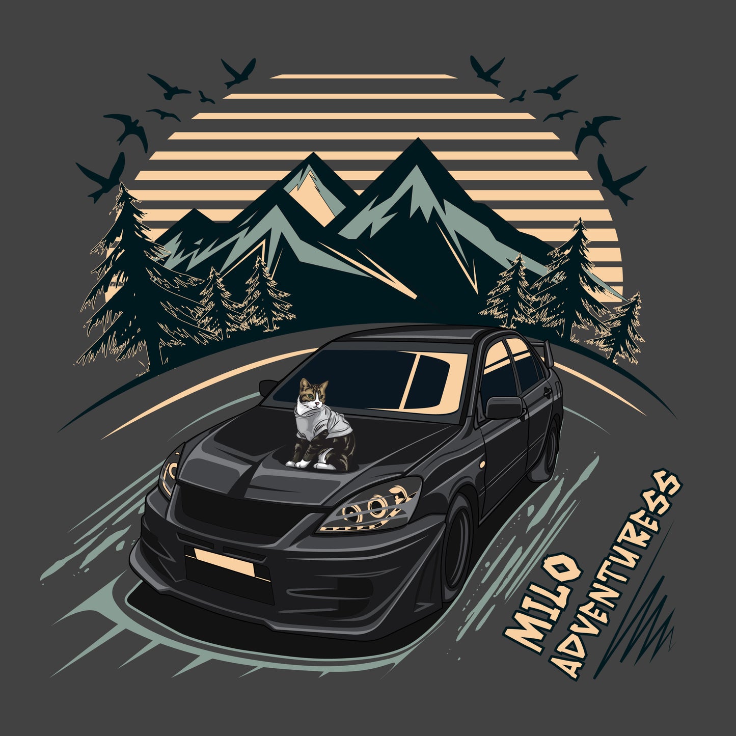 Mitsubishi Lancer - T Shirt