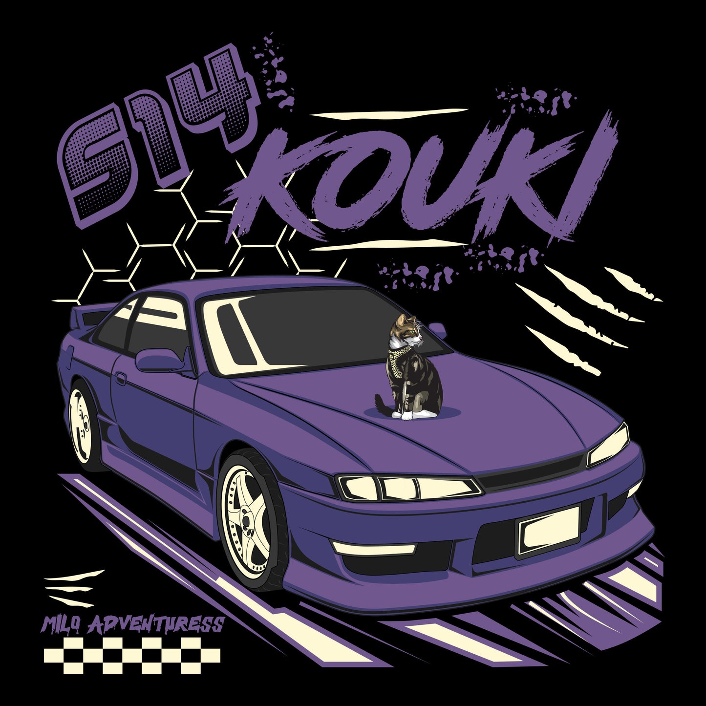 Nissan S14 Silvia - T shirt