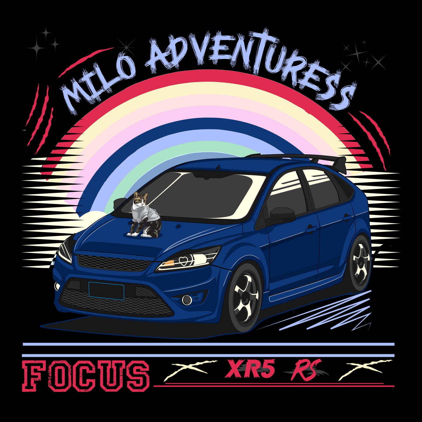 Ford Focus - Hoodie