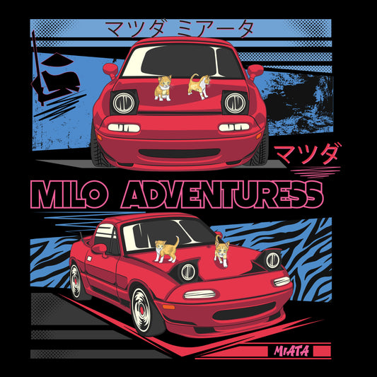 Mazda Miata w/ Layla + Rexi - T Shirt