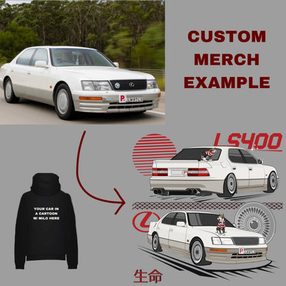 CUSTOM MERCH - HOODIES